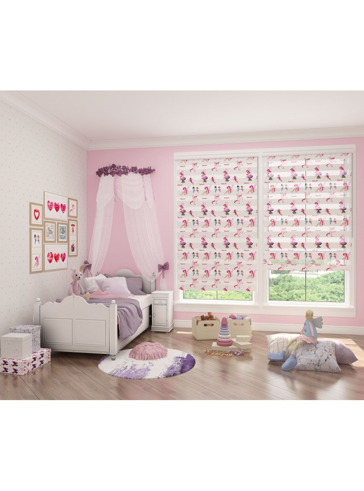 ZEBRA PERDE HAPPY GRİL MODELİ